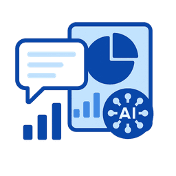 会話データの自動分析と傾向レポートのイメージ