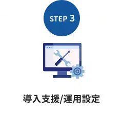 導入支援/運用設定