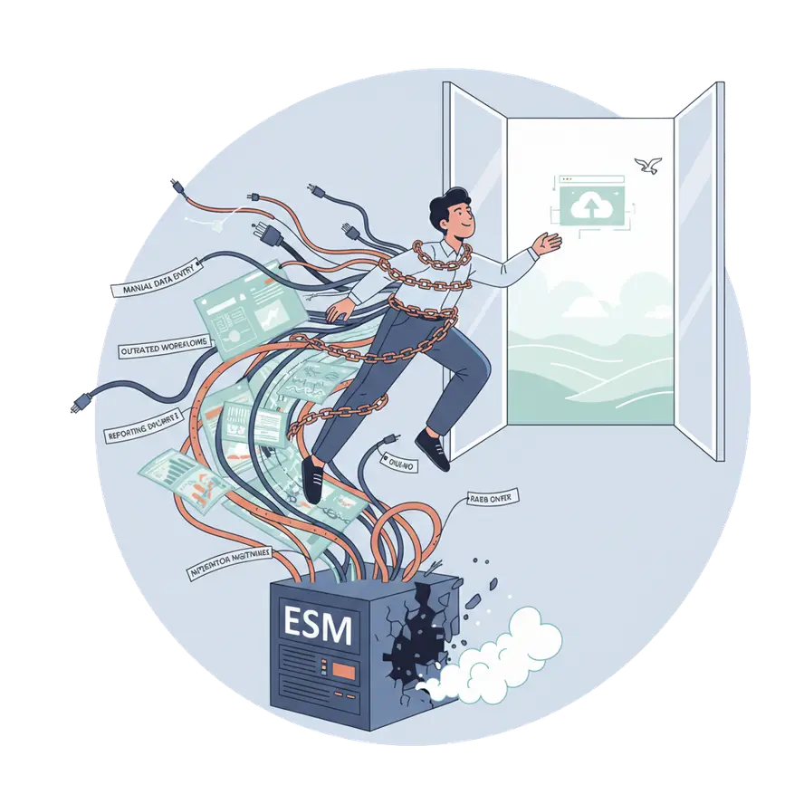 eSM migration